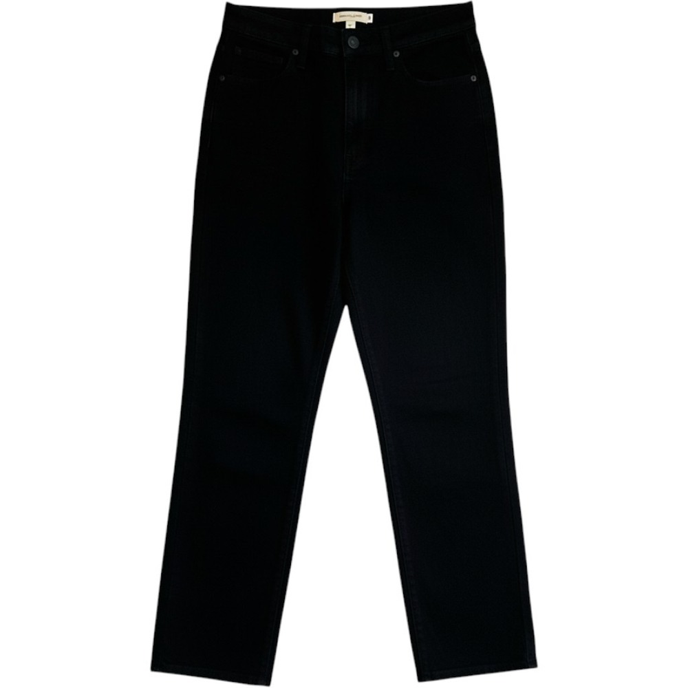 Universal Thread Women‎ 6 Black High-Rise Straight Leg Jeans Comfort Stretch NWT